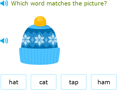 IXL - Choose the short a word that matches the picture (Kindergarten 2 ...