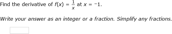 IXL - Find values of derivatives using limits (Higher 2 maths practice)