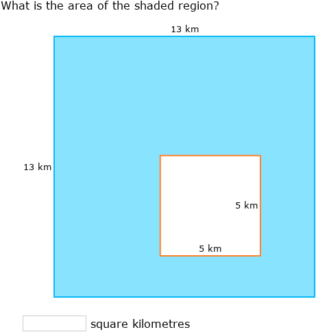 IXL - Find the area between two rectangles (Primary 4 maths practice)