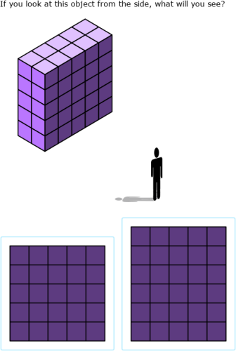 Side View In Math IXL - Front, side and top view (Secondary 2 maths practice)
