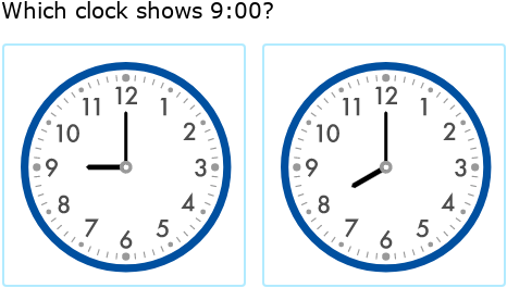 IXL - Match analogue clocks and times (Kindergarten 2 maths practice)