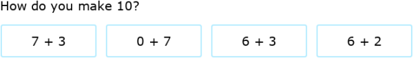 IXL - Make a number using addition - sums up to 10 (Primary 1 maths ...