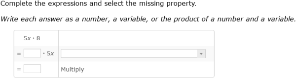 IXL - Write equivalent expressions using properties (Secondary 1 maths ...