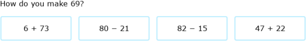 IXL - Addition and subtraction - ways to make a number - up to 100 ...