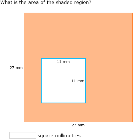 IXL - Area between two rectangles (Primary 5 maths practice)